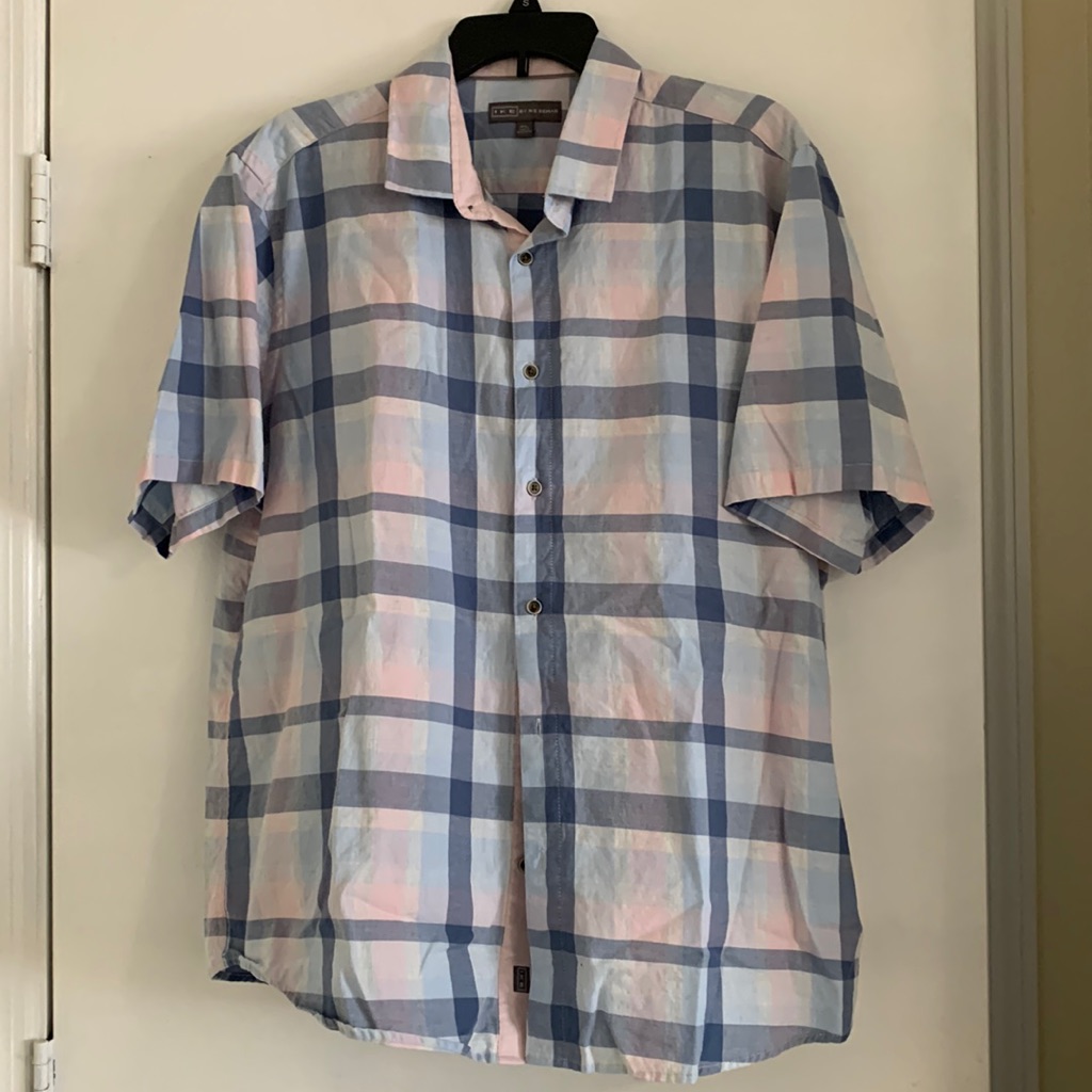 Ike By Ike Behar Casual Mens Shirt